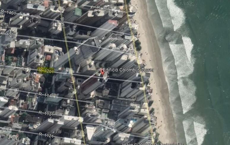 CTW001 - Vista mar e Avenida Brasil, Telas de Proteção, Sacada com Churrasqueira, Garagem Caminhonete, Cozinha Completa e Kit Praia Balneário Camboriú Extérieur photo